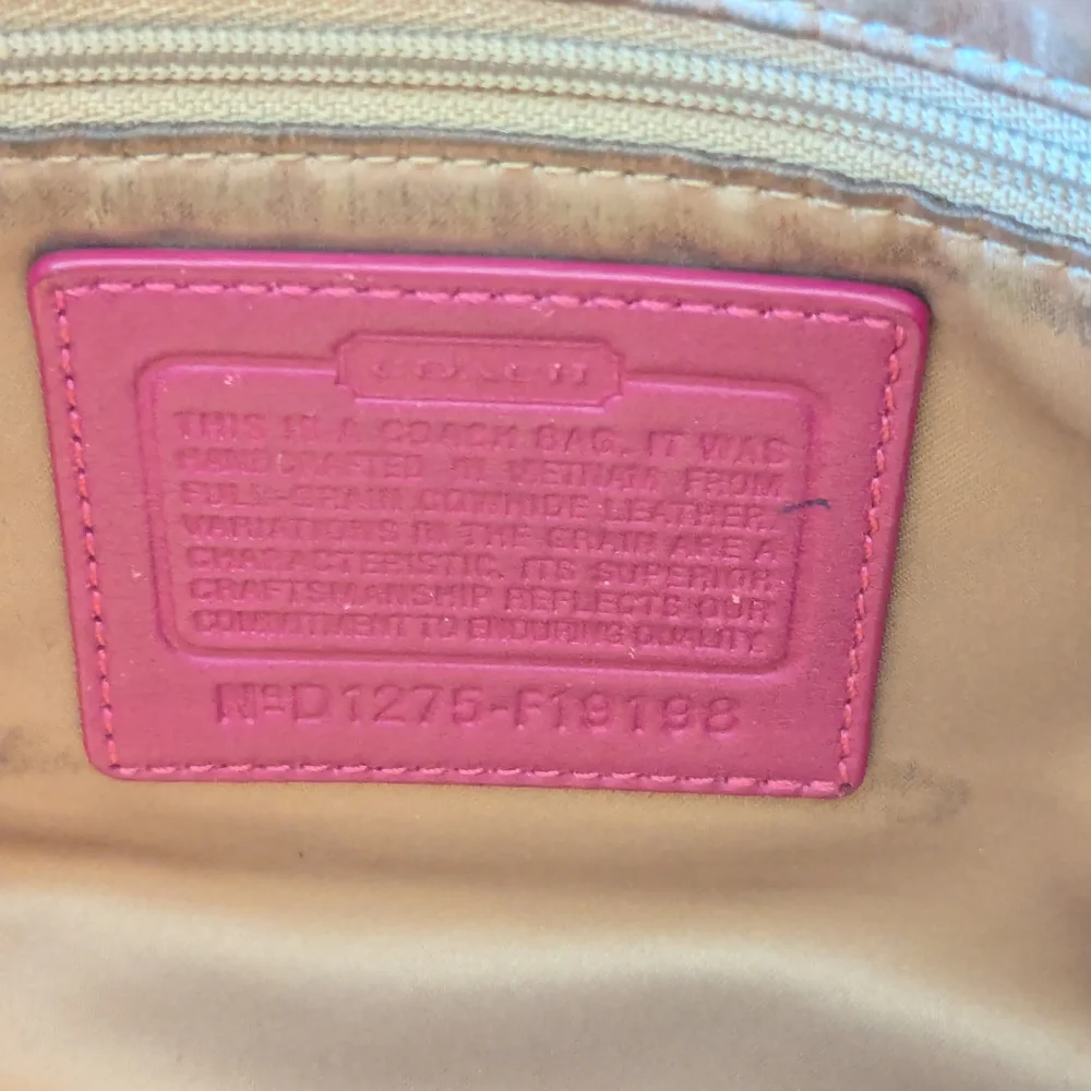 Vintage Coach pink tote bag 💗